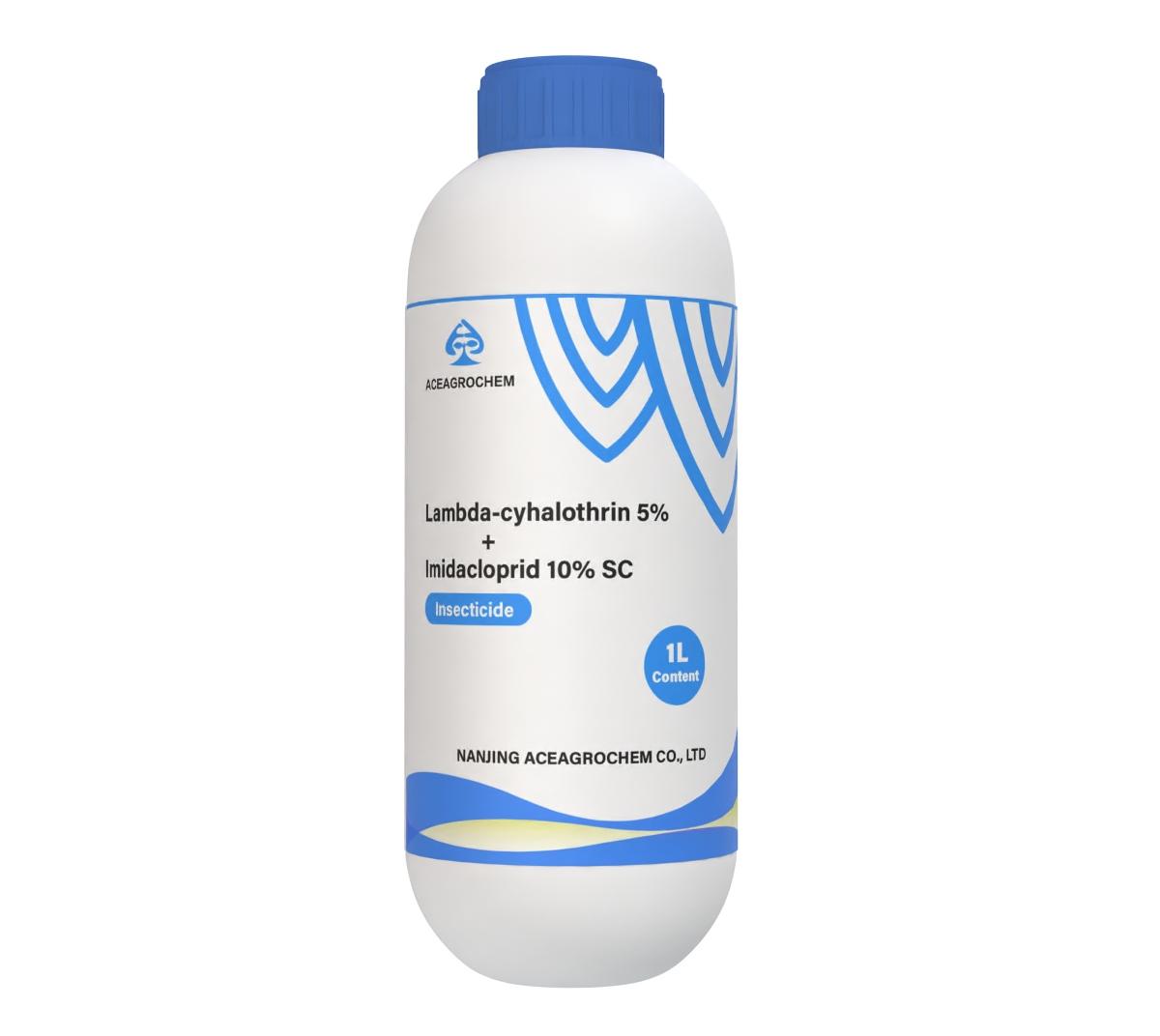 Lambda-cyhalothrin 5% + Imidacloprid 10% SC